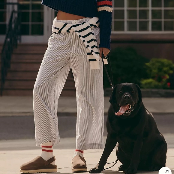 NWOT Anthropologie The Wren Boxer Pants Size Medium - Picture 3 of 16